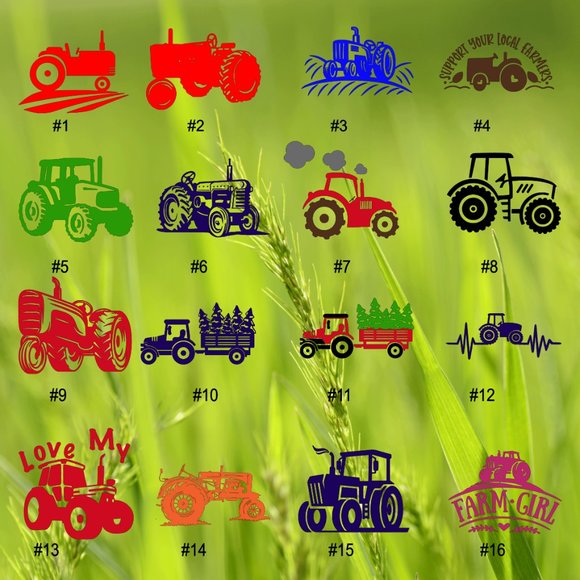 7-9" FARM ANIMAL VINYL DECAL - Picture 4 of 9